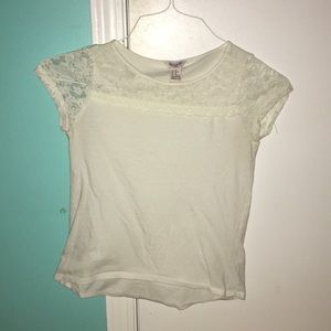Forever 21 Girls white blouse size M